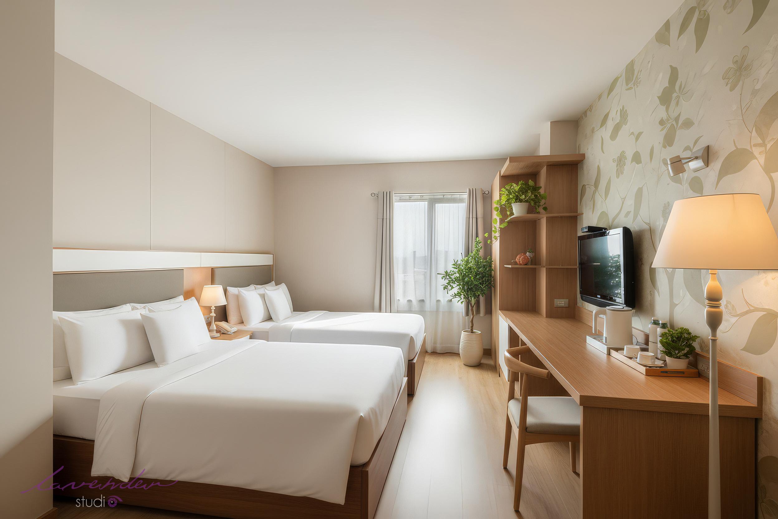 Tips xử lý ánh sáng vàng khách sạn để ảnh không bị xỉn màu