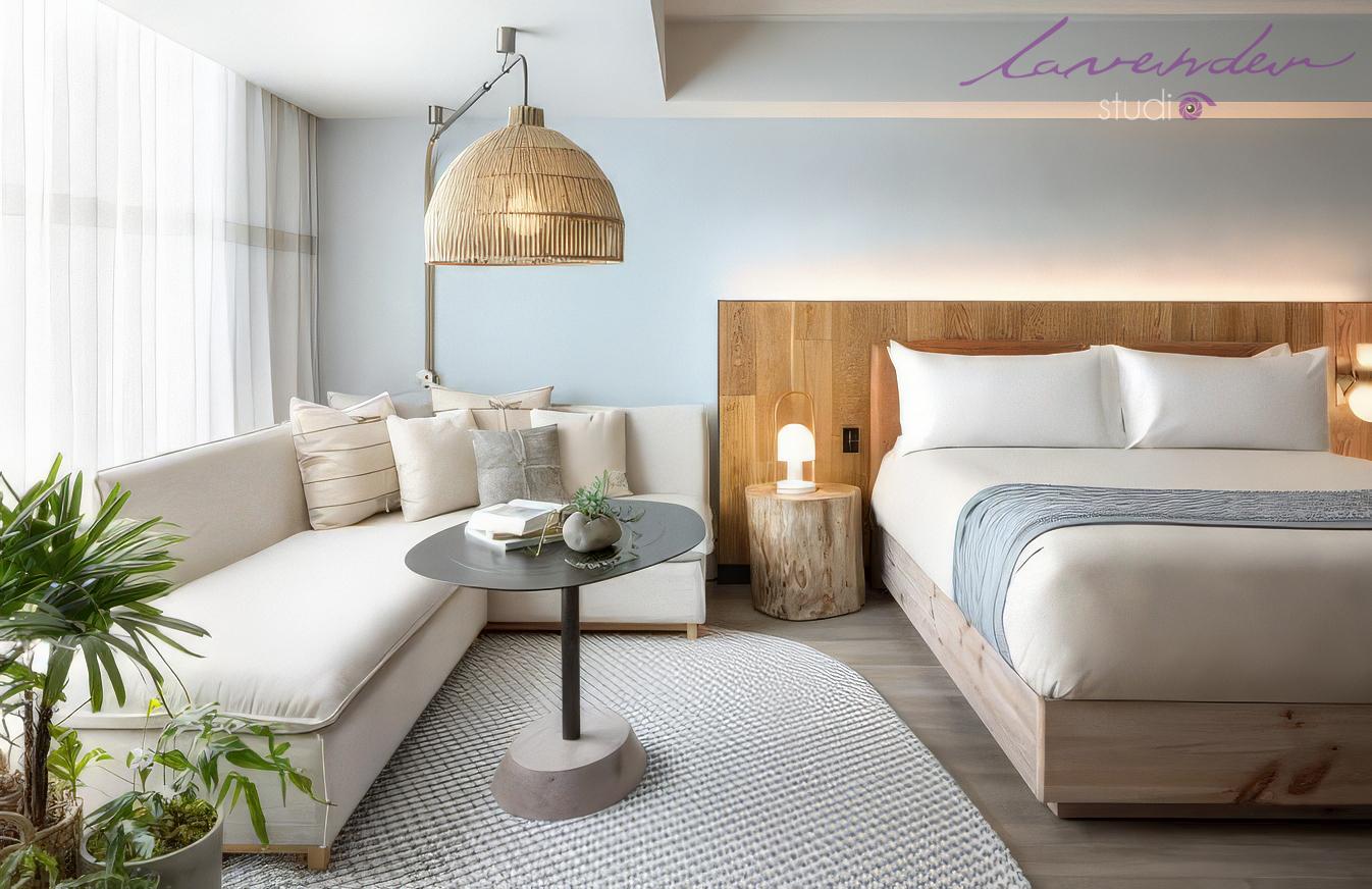 Tips xử lý ánh sáng vàng khách sạn để ảnh không bị xỉn màu