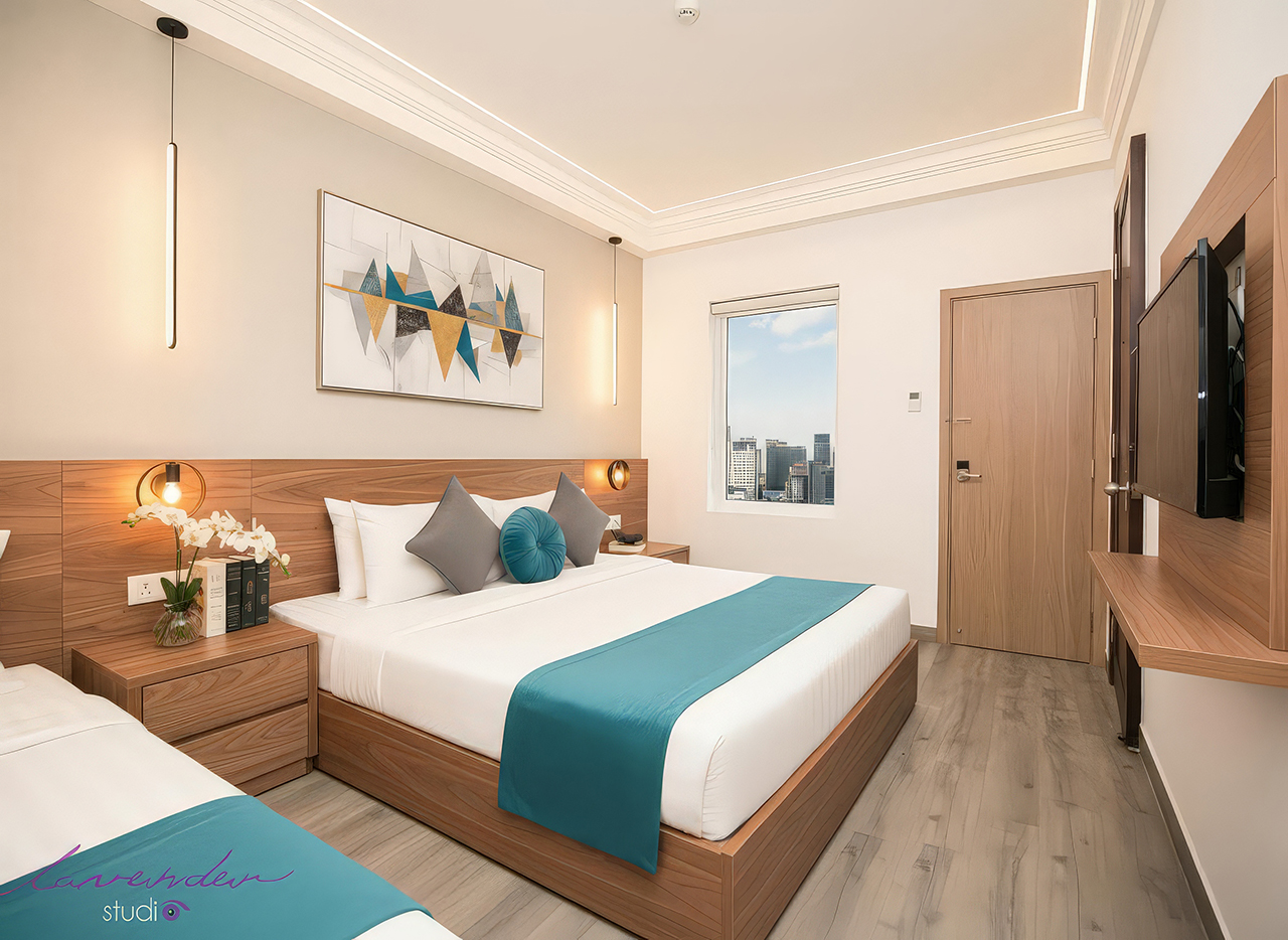 Tips xử lý ánh sáng vàng khách sạn để ảnh không bị xỉn màu