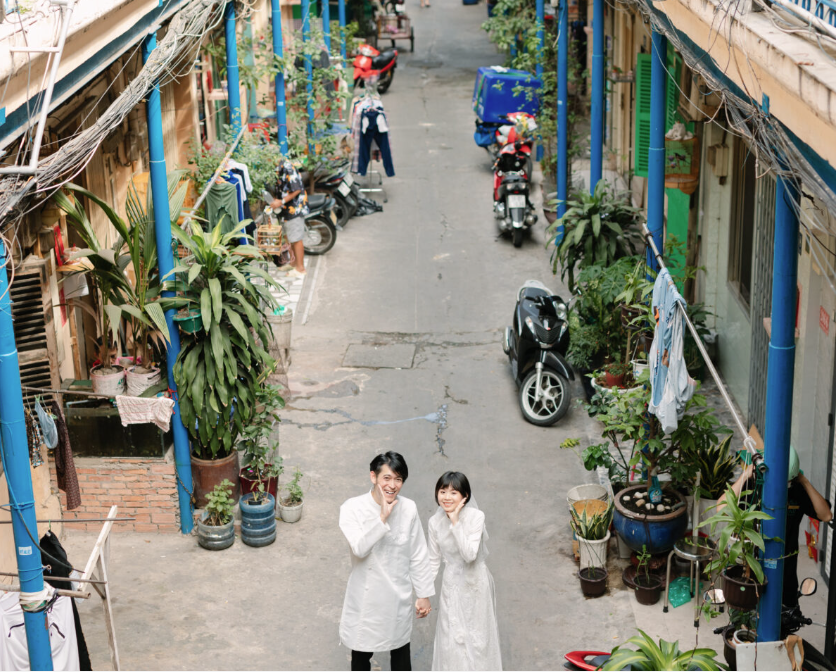 Kinh nghiệm chụp ảnh cưới kết hợp du lịch tại TP.HCM