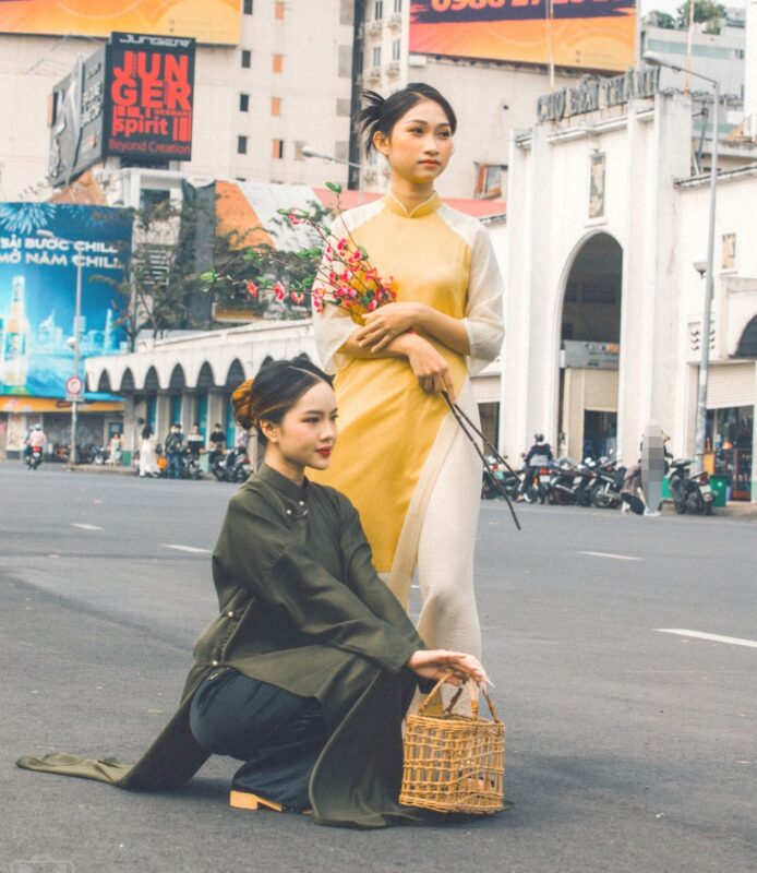 Góc chụp áo dài ngoài trời thơ mộng (6)